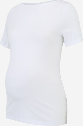 Vero Moda Maternity - Camiseta 'PANDA' en blanco: frente