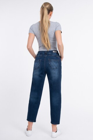 Recover Pants Regular Jeans 'Amber' in Blau