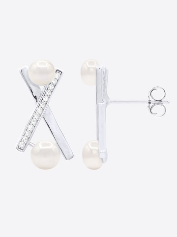 Ateliers Saint Germain Earrings 'Banuils' in White: front