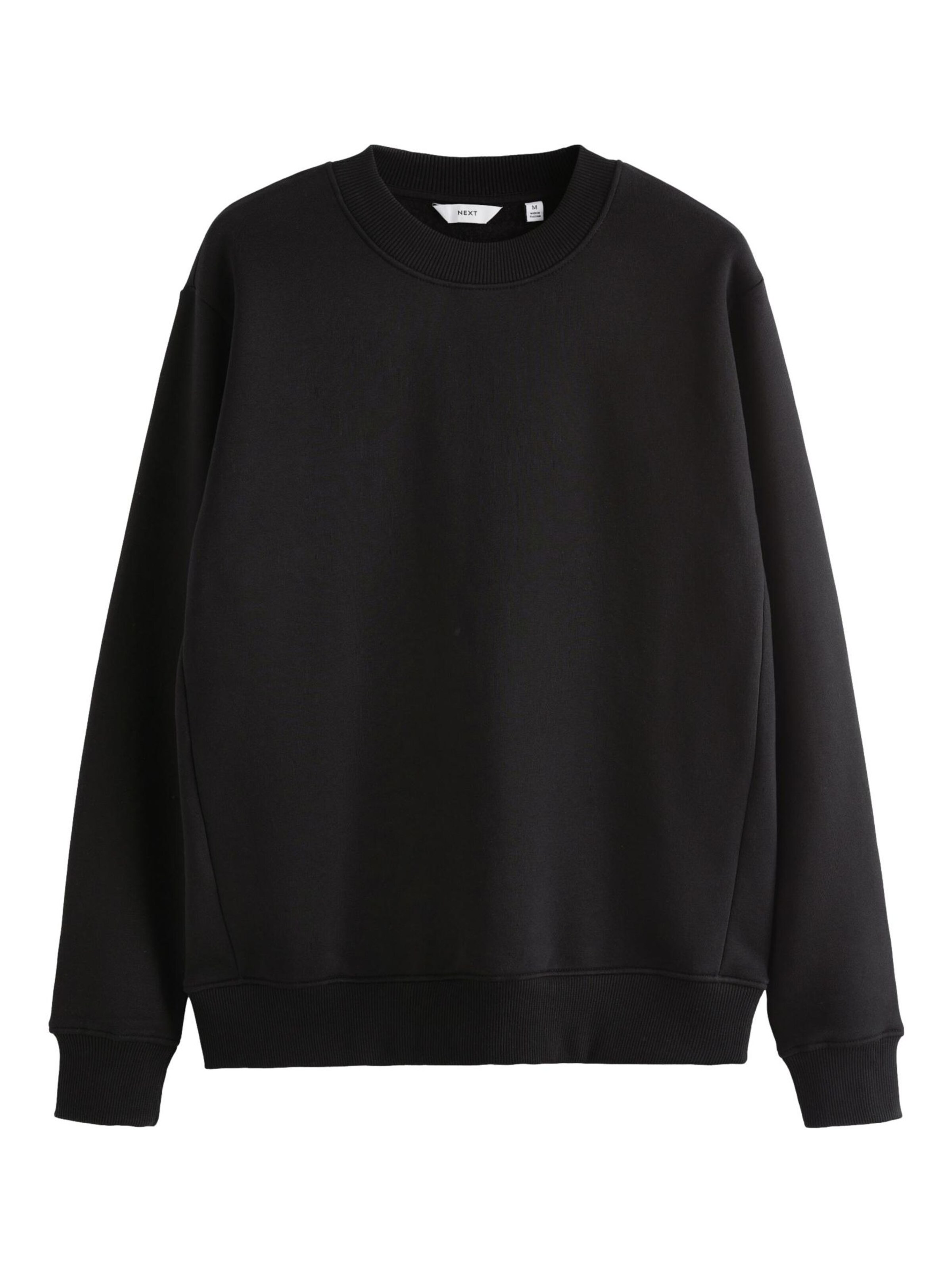 Next Μπλούζα φούτερ σε μαύρο: μπροστά
