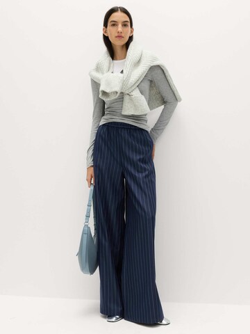 Wide Leg Pantalon Marks & Spencer en bleu