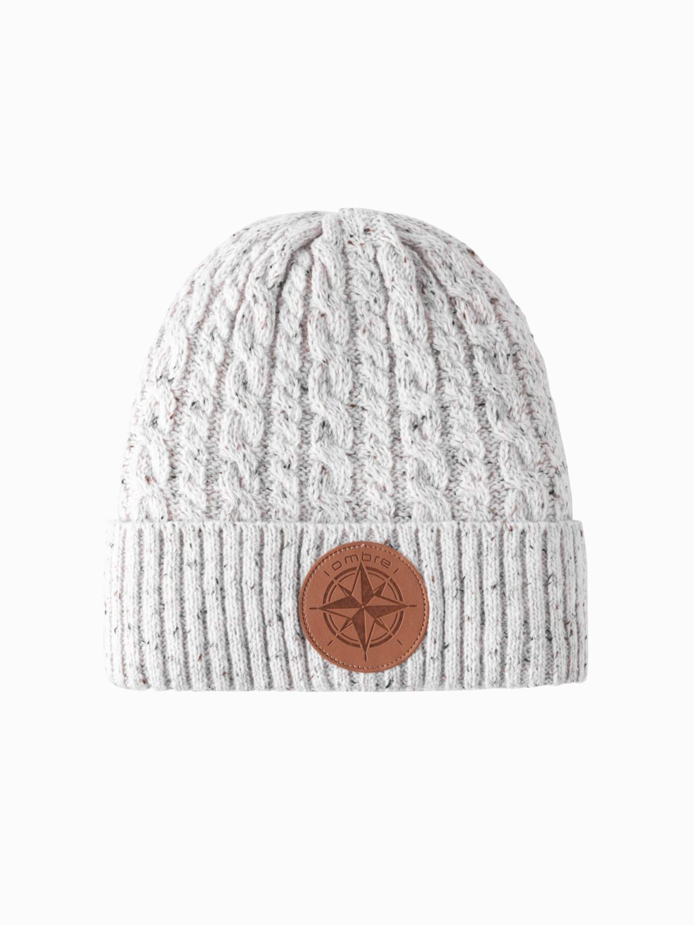 Ombre Muts 'ACWH-0121' in Wit: voorkant