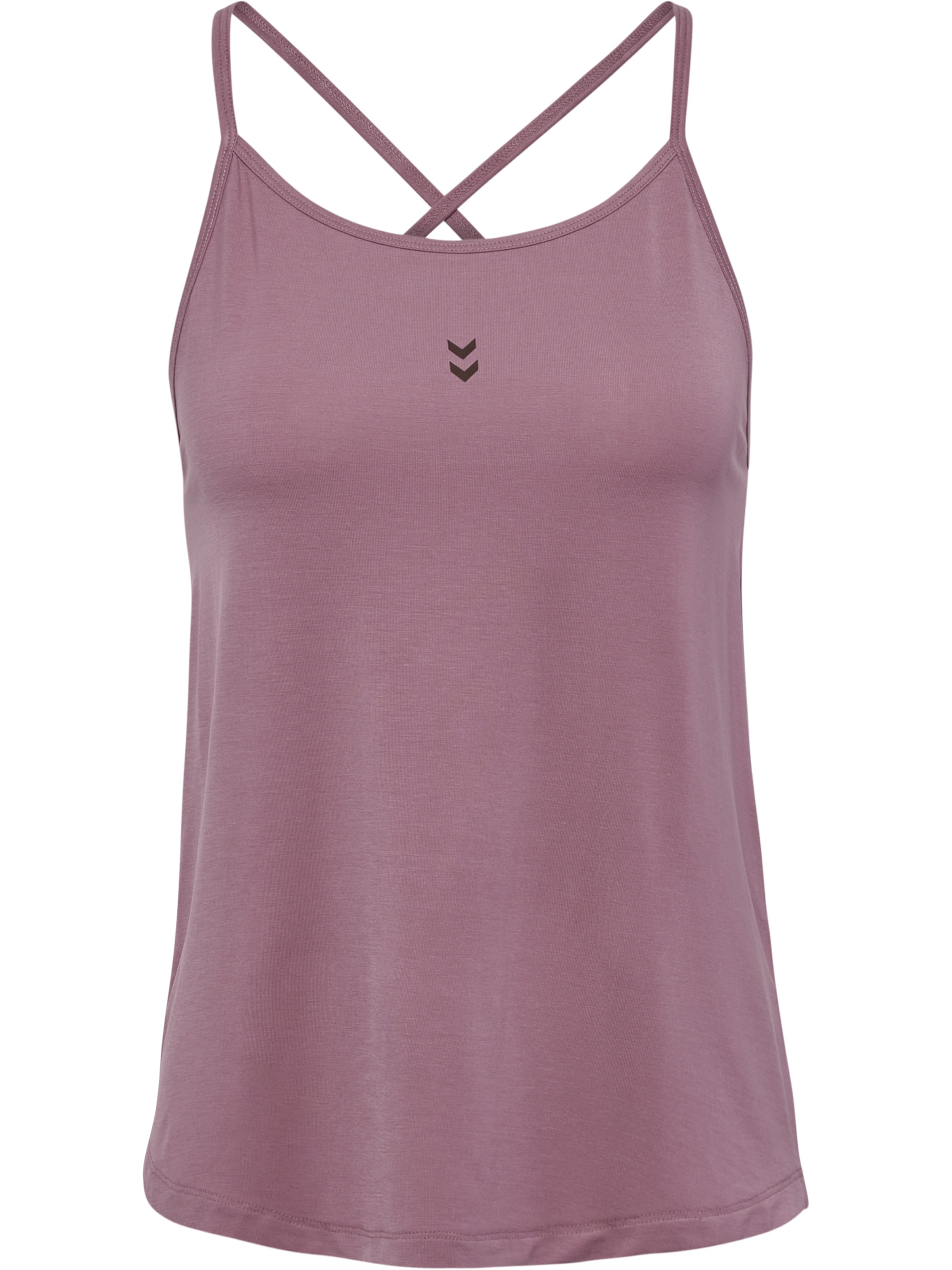 Hummel Sporttop 'Lyoga' in Lila: Vorderseite
