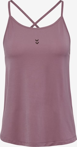 Hummel Sports top 'Lyoga' in Purple: front
