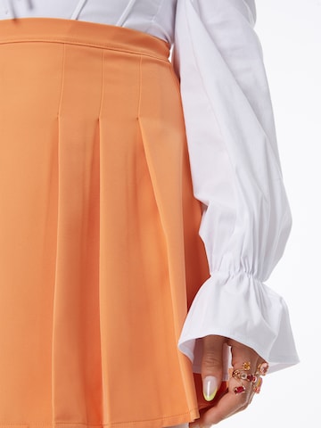 ABOUT YOU x Alina Eremia Skirt 'Nala' in Orange