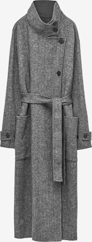 Cappotto di mezza stagione di Adolfo Dominguez in grigio: frontale