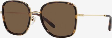 Lunettes de soleil Tory Burch en marron : devant