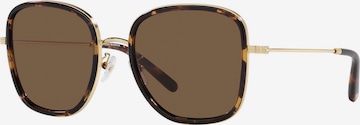 Tory Burch Okulary przeciwsłoneczne w kolorze brązowy: przód