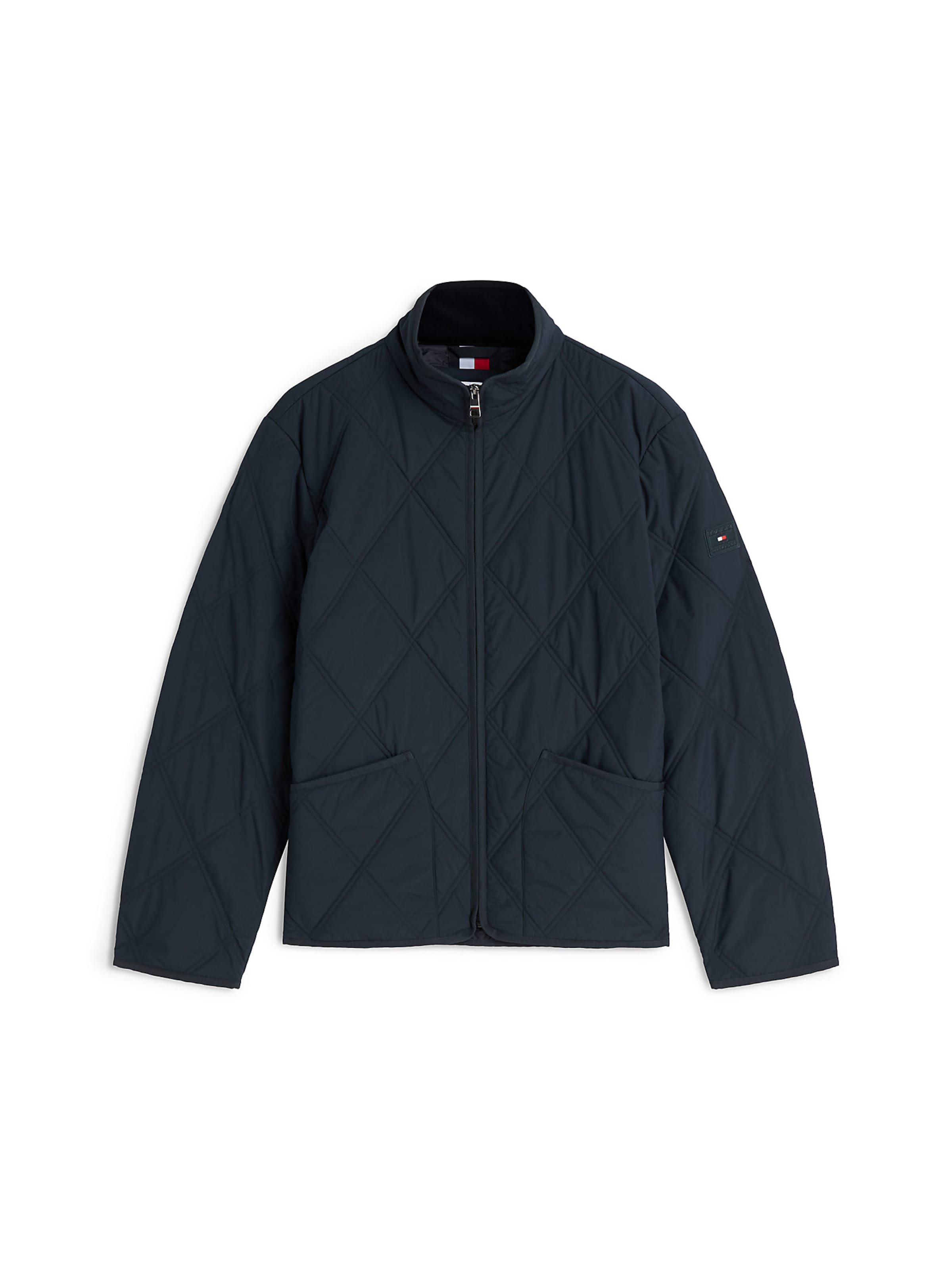 TOMMY HILFIGER Between-season jacket in Blue: front