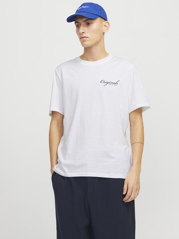JACK & JONES Bluser & t-shirts i hvid: forside