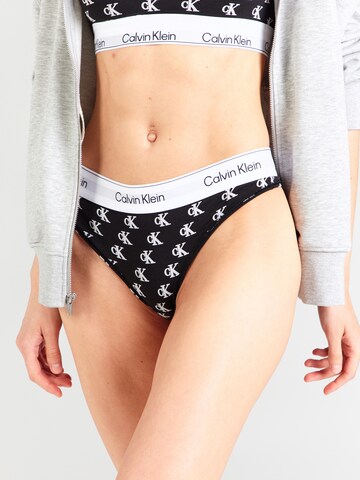 String Calvin Klein Underwear en noir
