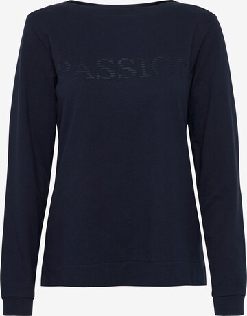 Fransa Sweatshirt in Blauw: voorkant