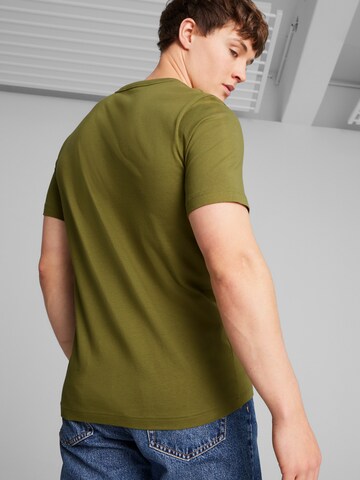 PUMA - Camisa funcionais 'Essential' em verde