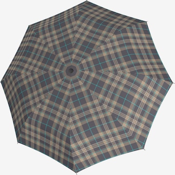 Doppler Umbrella 'Fiber Magic Karo' in Grey: front