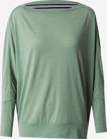 super.natural Functioneel shirt 'KULA' in Groen: voorkant