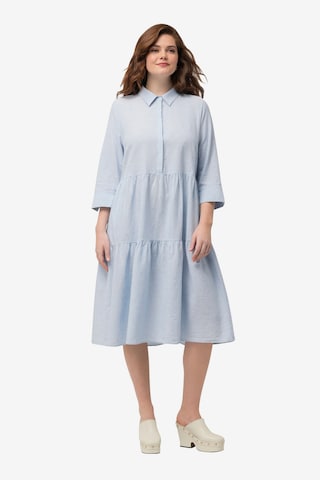 Robe Ulla Popken en bleu : devant