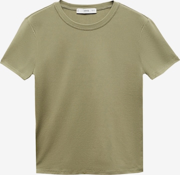 MANGO Shirt 'INMA' in Green: front