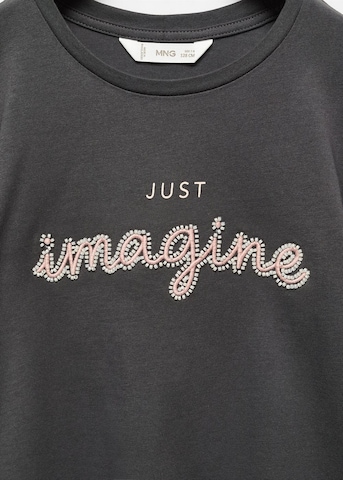 MANGO KIDSTop 'Imagine' - siva boja