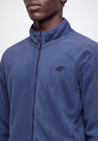 4F - Chaqueta polar funcional en azul