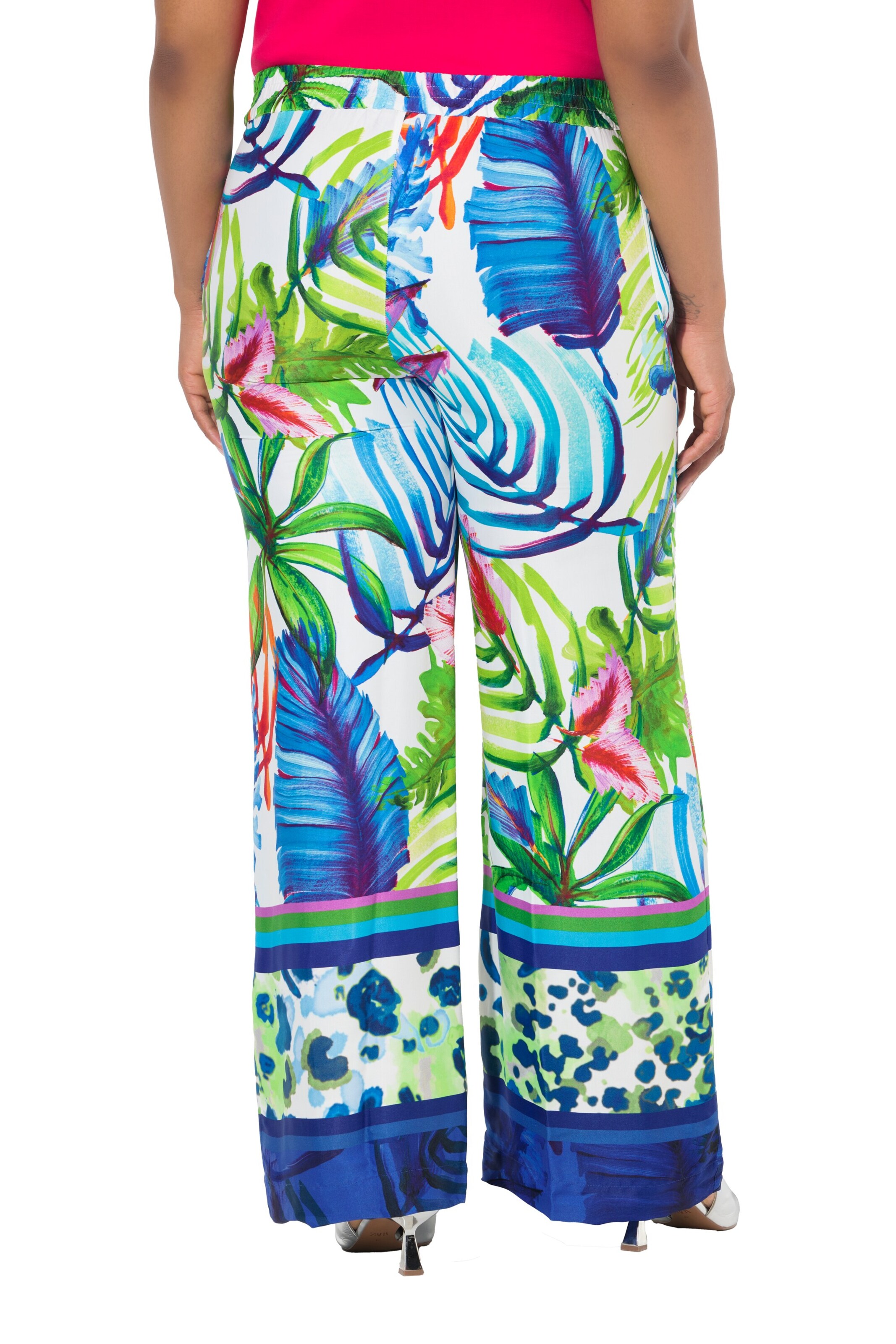 Ulla Popken Loosefit Hose in Mischfarben