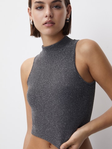 Pull&Bear Knitted top in Grey