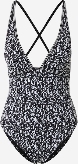 Calvin Klein Swimwear Traje de baño en negro / blanco, Vista del producto