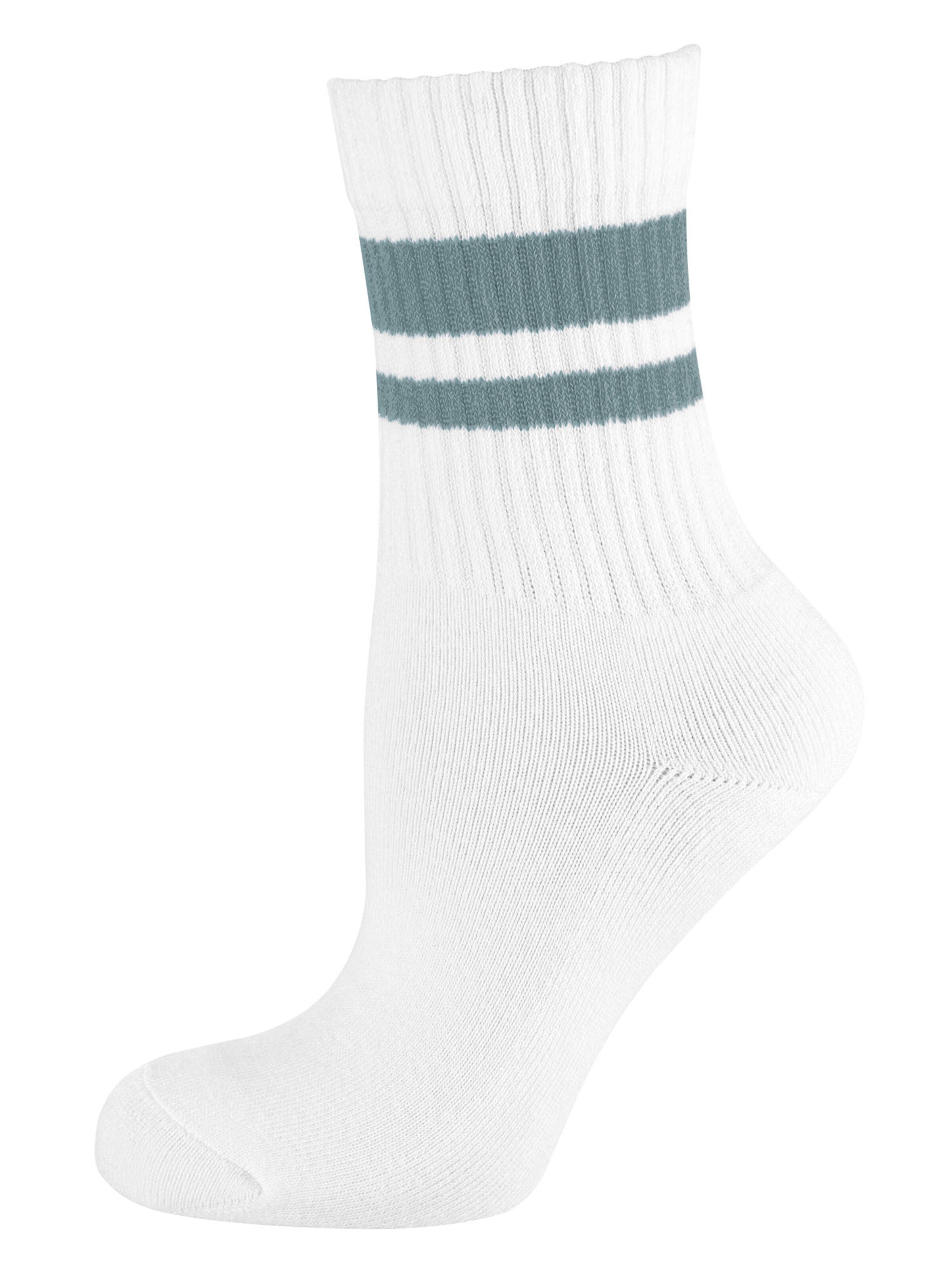 Nur Die Socks ' Frotteesohle ' in White