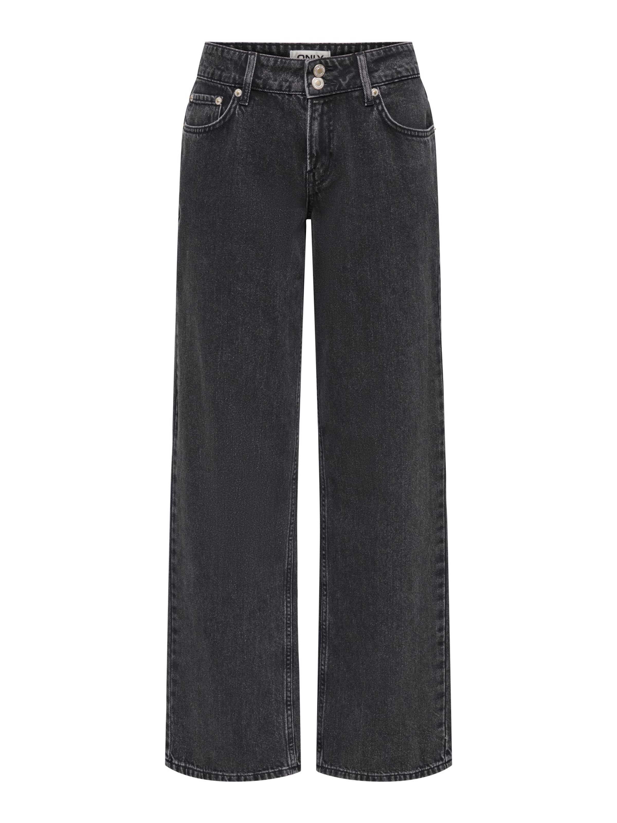 ONLY Jean 'ONLEzra' en noir denim, Vue avec produit