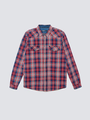 Comfort fit Camicia ' RETINEZI ' di BIG STAR in rosso: frontale