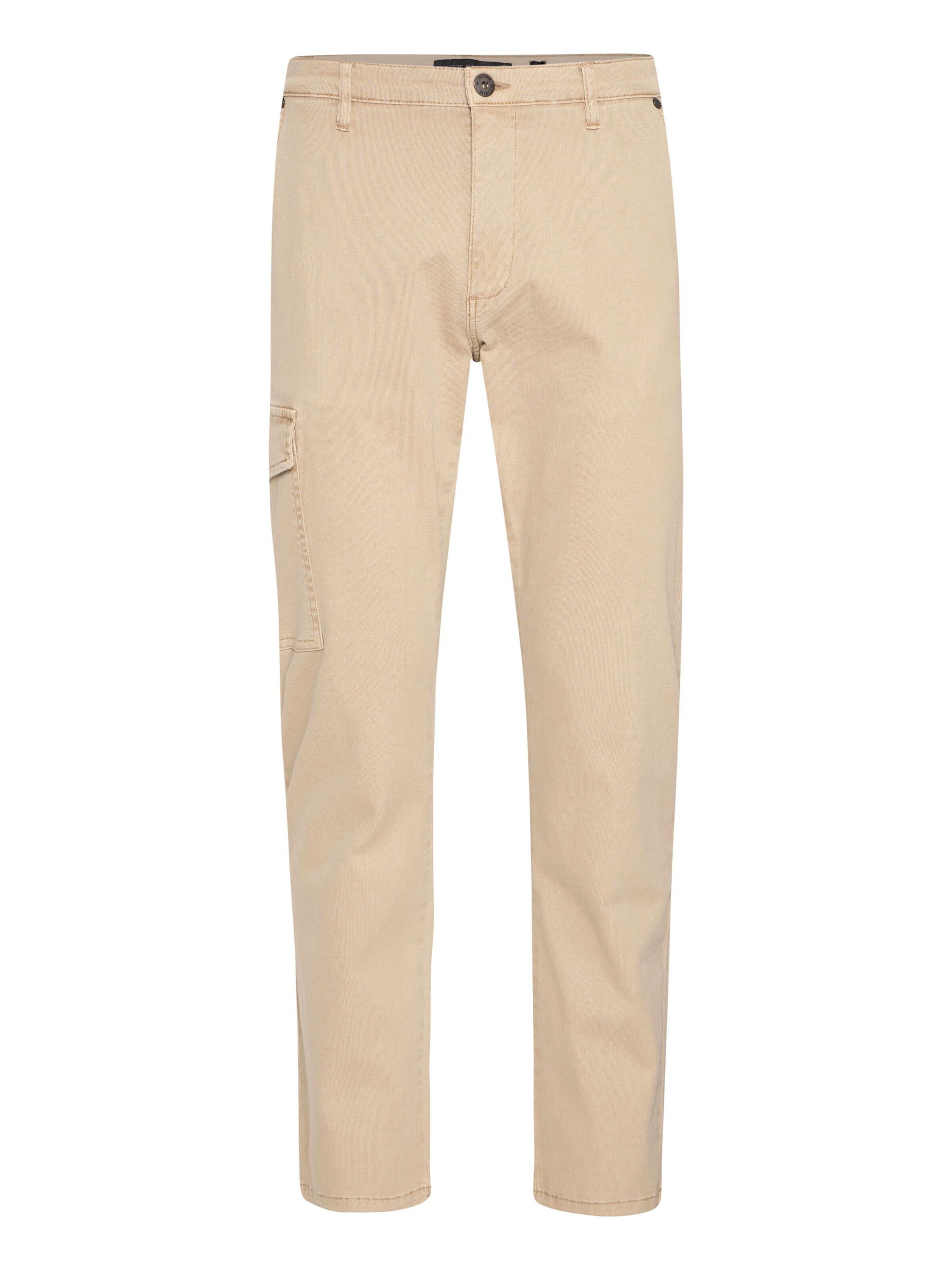 INDICODE JEANS Cargohose in Beige: Vorderseite