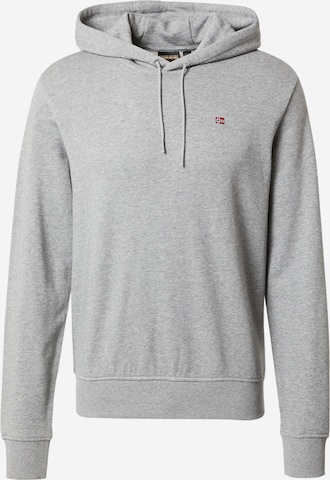 NAPAPIJRI Sweatshirt 'BALIS' in Grey: front