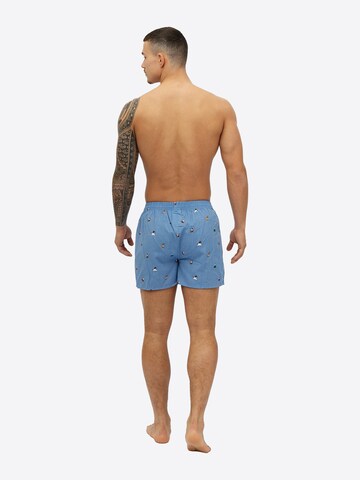 Boxers ' Xmas ' Happy Shorts en bleu