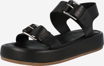 SHABBIES AMSTERDAM Sandals in Black: front