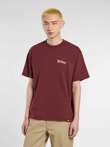 ruda DICKIES Marškinėliai 'Diner'