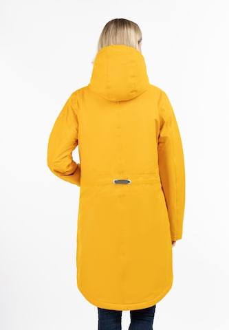 Manteau fonctionnel Schmuddelwedda en jaune