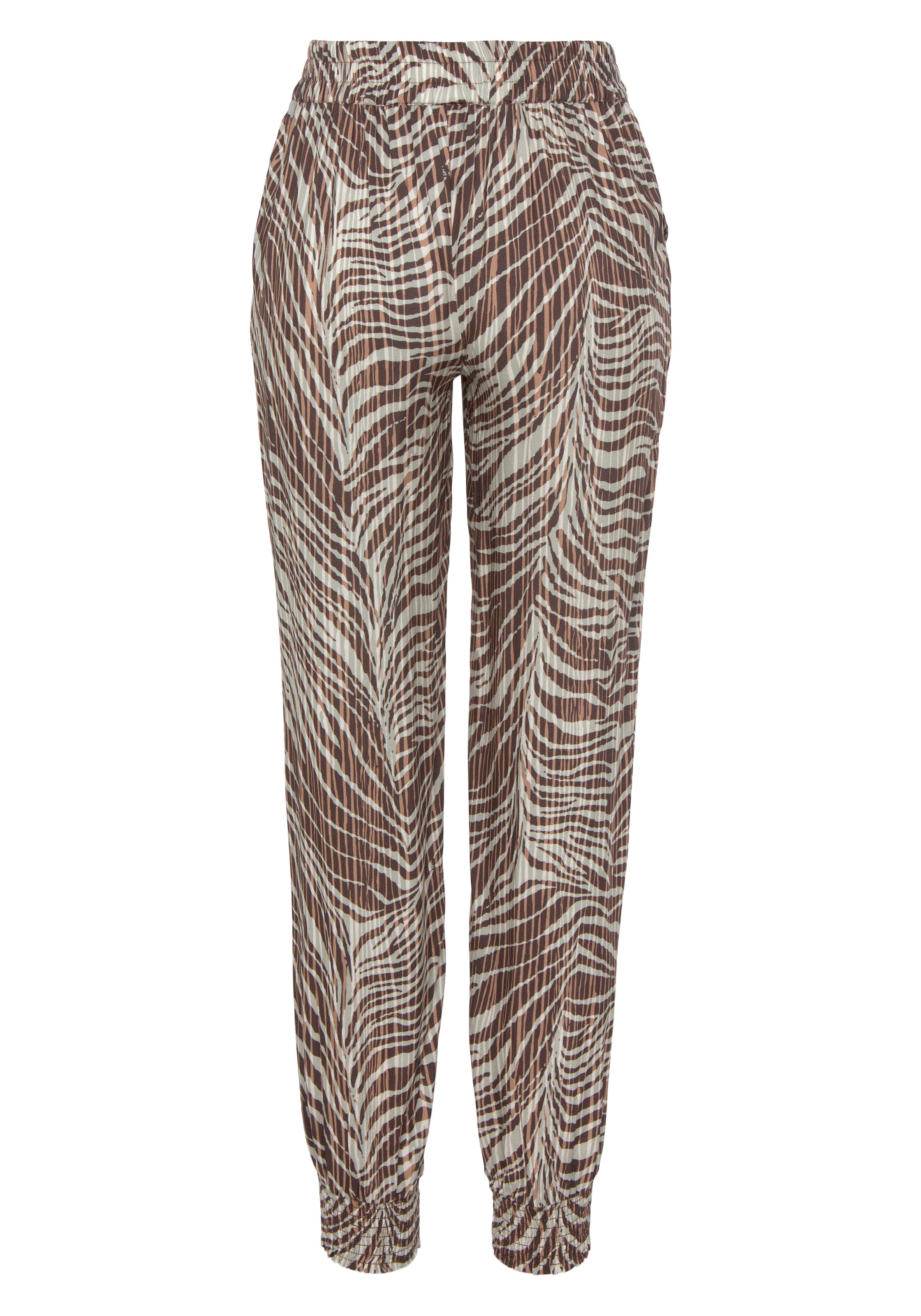 LASCANA Tapered Hose in Braun