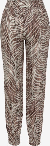 LASCANA - Tapered Pantalón en marrón