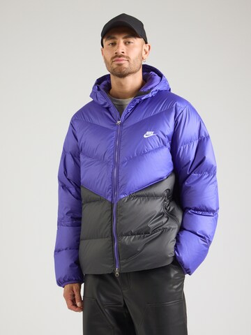 Nike Sportswear Zimná bunda 'WINDRUNNER' - Čierna: predná strana