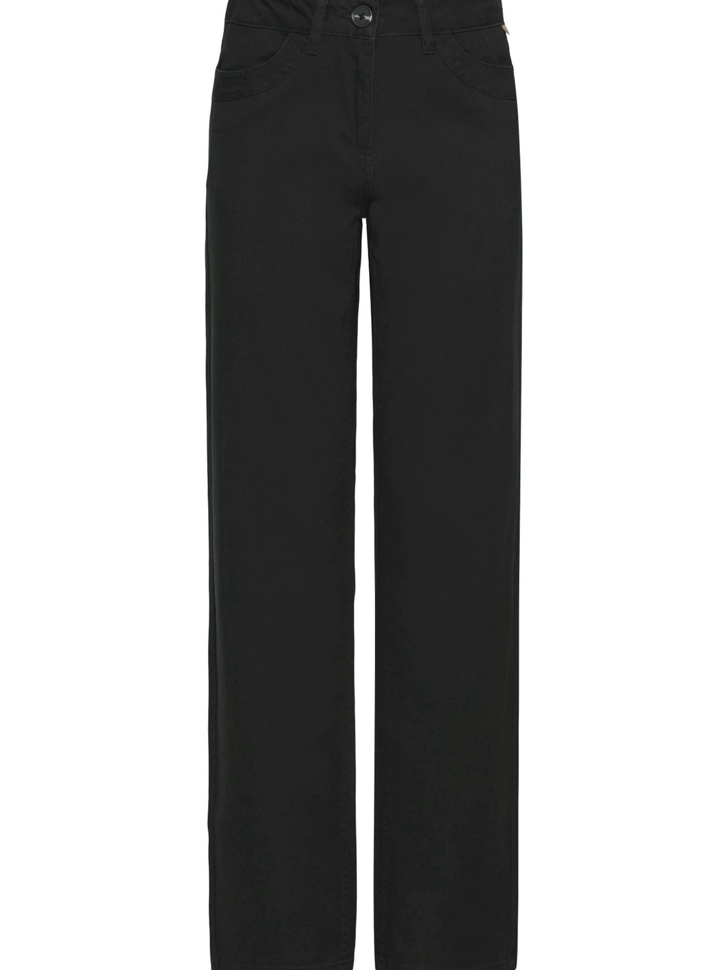 Oxmo - Regular Calças ' OXIBEN 5-POCKET ' em preto: frente