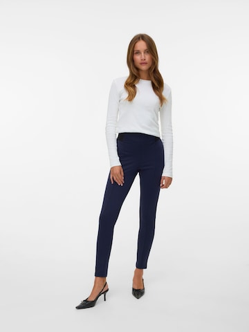VERO MODA - Skinny Leggings en azul: frente