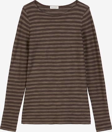 Marc O'Polo - Camiseta en marrón: frente
