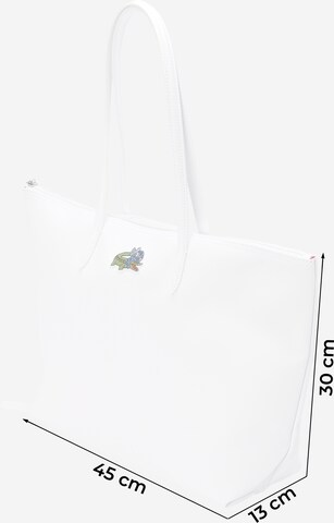 LACOSTE Nákupní taška – bílá