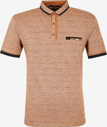 Leif Nelson Shirt in Bruin: voorkant