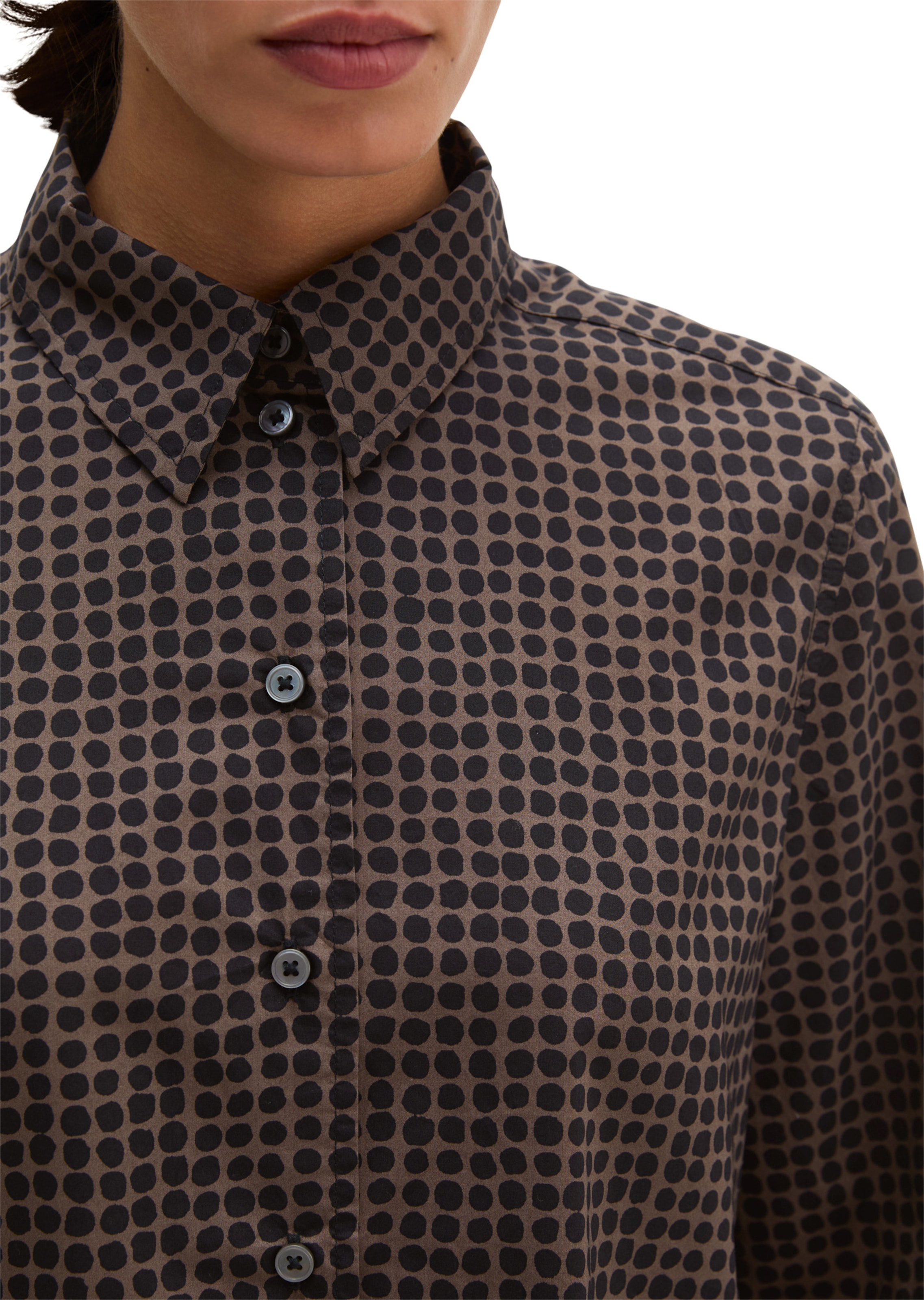 Chemisier Marc O'Polo en marron