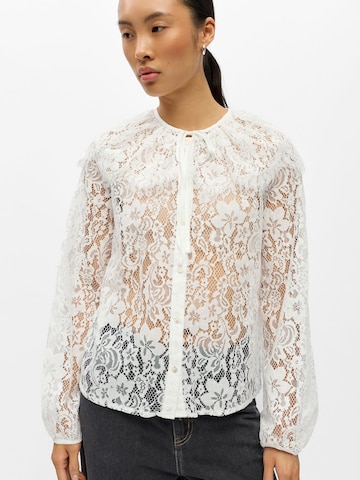 OBJECT Bluse 'OBJAney' in Weiß