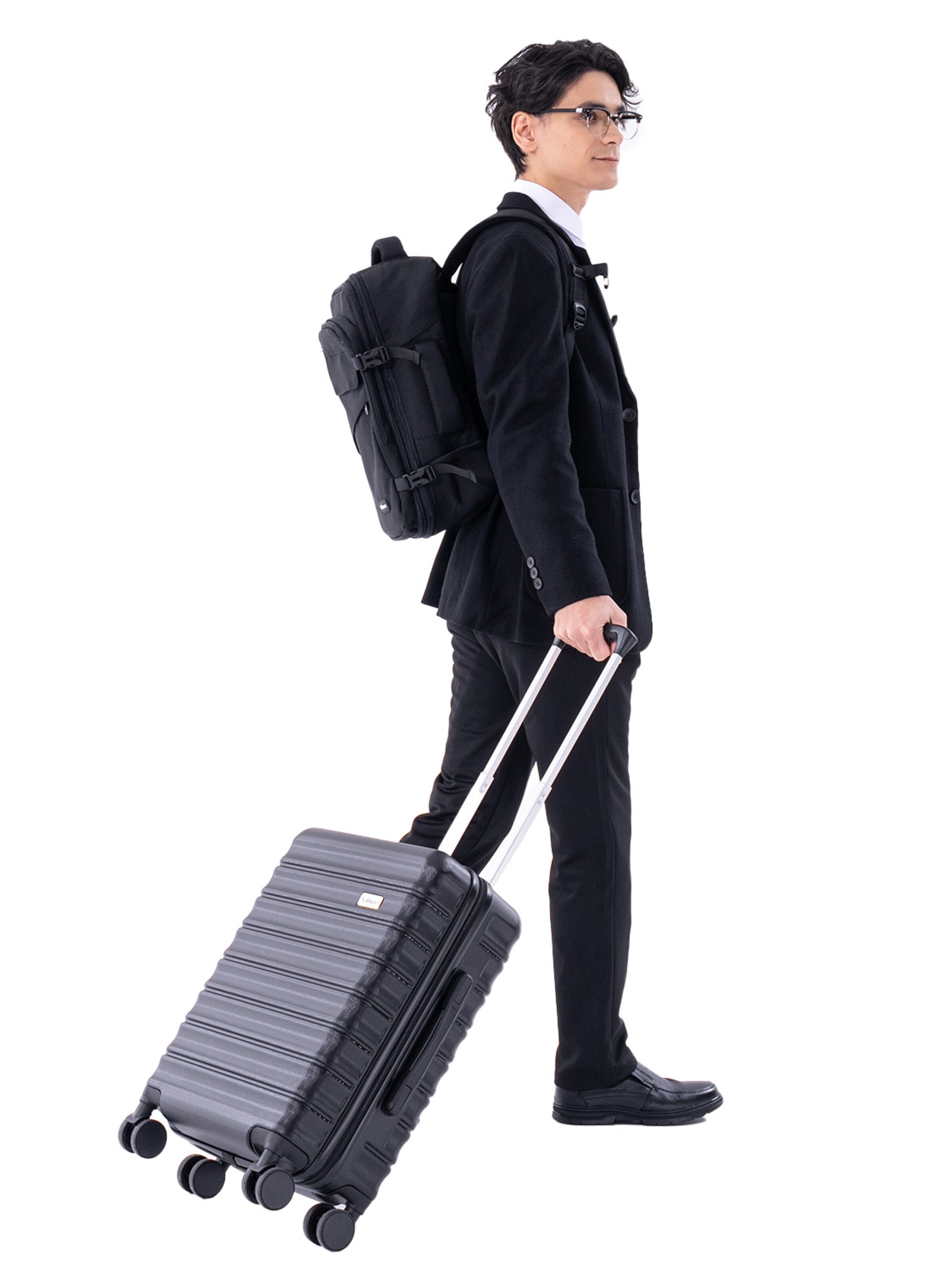 Vallsero Suitcase 'VALLSERO LG5 Trolley' in Blue: front