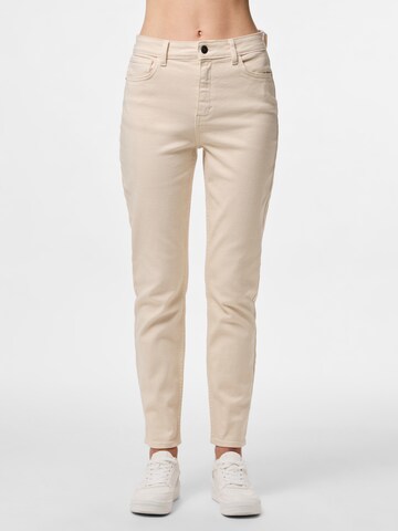 PIECES Slim fit Jeans 'PCBella' in Grey: front