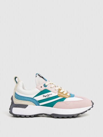 Pepe Jeans - Zapatillas deportivas bajas 'Lucky Mains' en rosa
