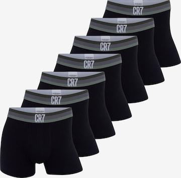 Boxers CR7 - Cristiano Ronaldo en noir : devant