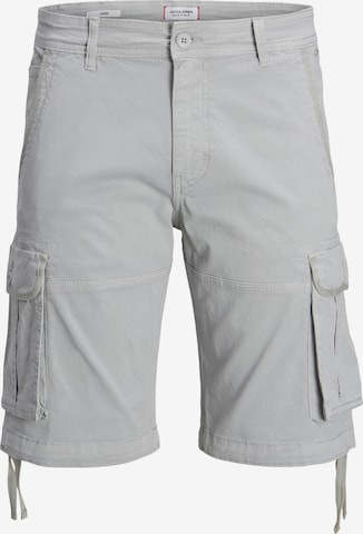 Pantalon cargo 'Zeus' JACK & JONES en gris : devant